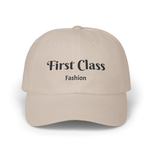 Classic Cap - First Class Fashion | Hat for Everyday Style, Gift for Any Day, Casual Look, Unisex Sports Cap