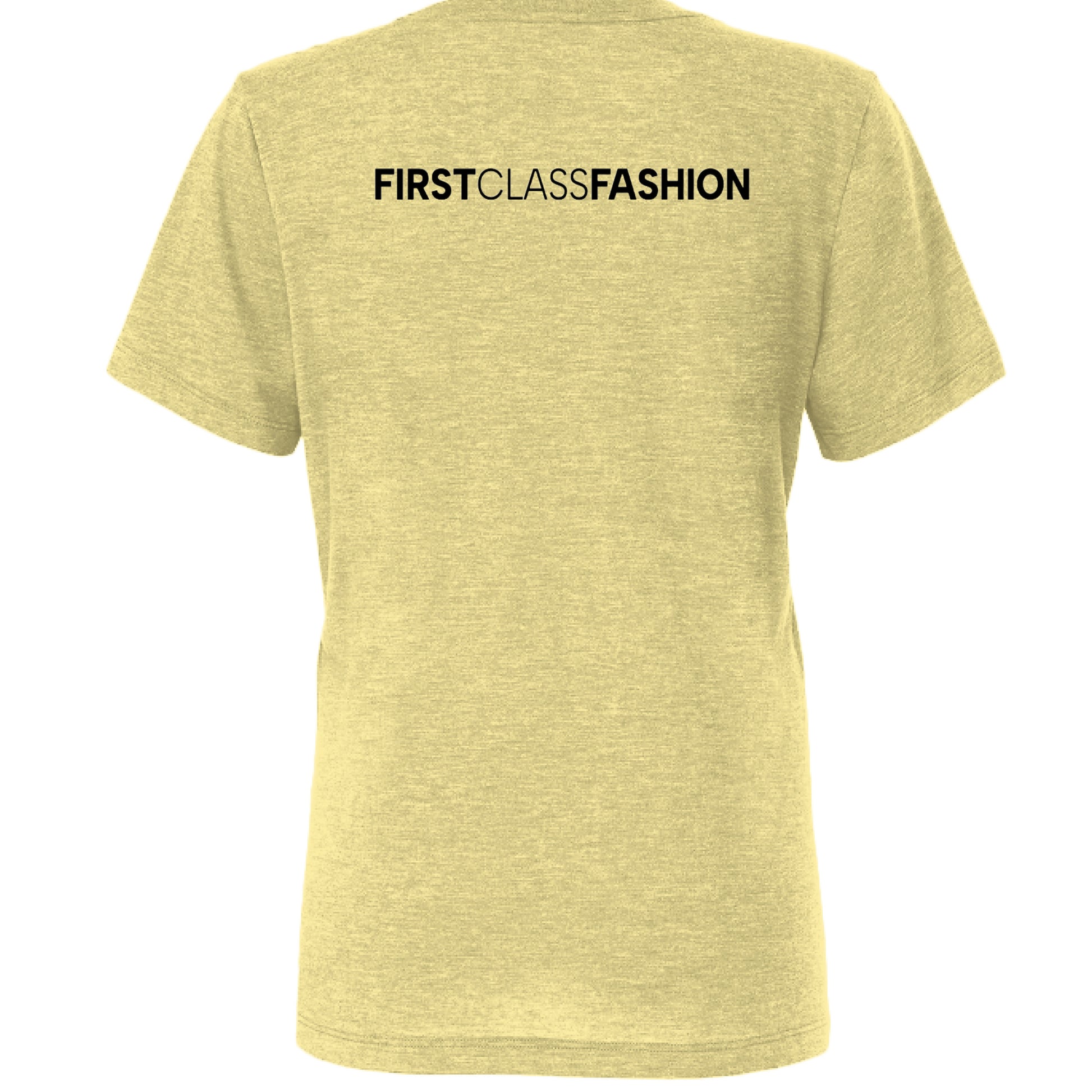 Mustard Triblend - BACK