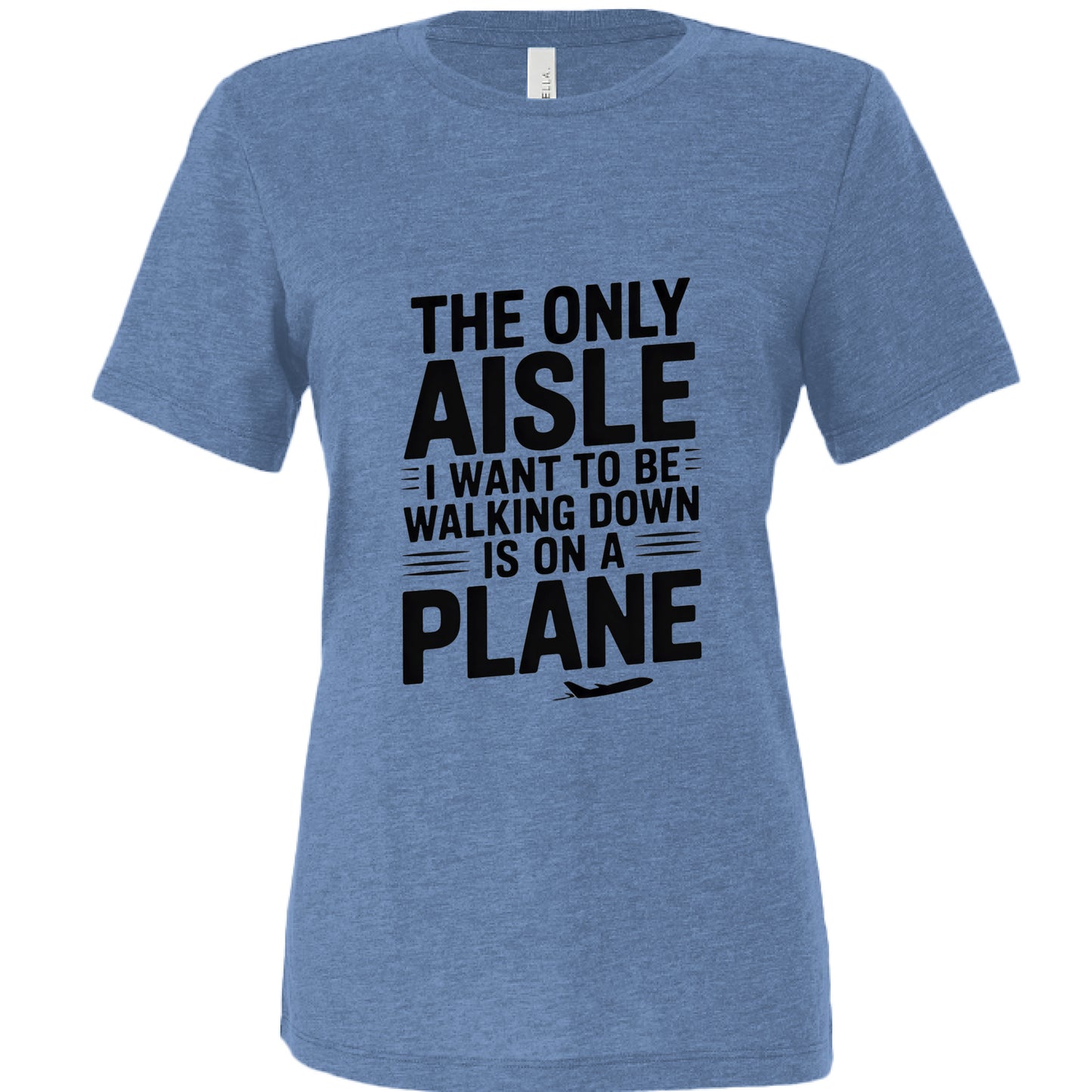 Blue Triblend - FRONT